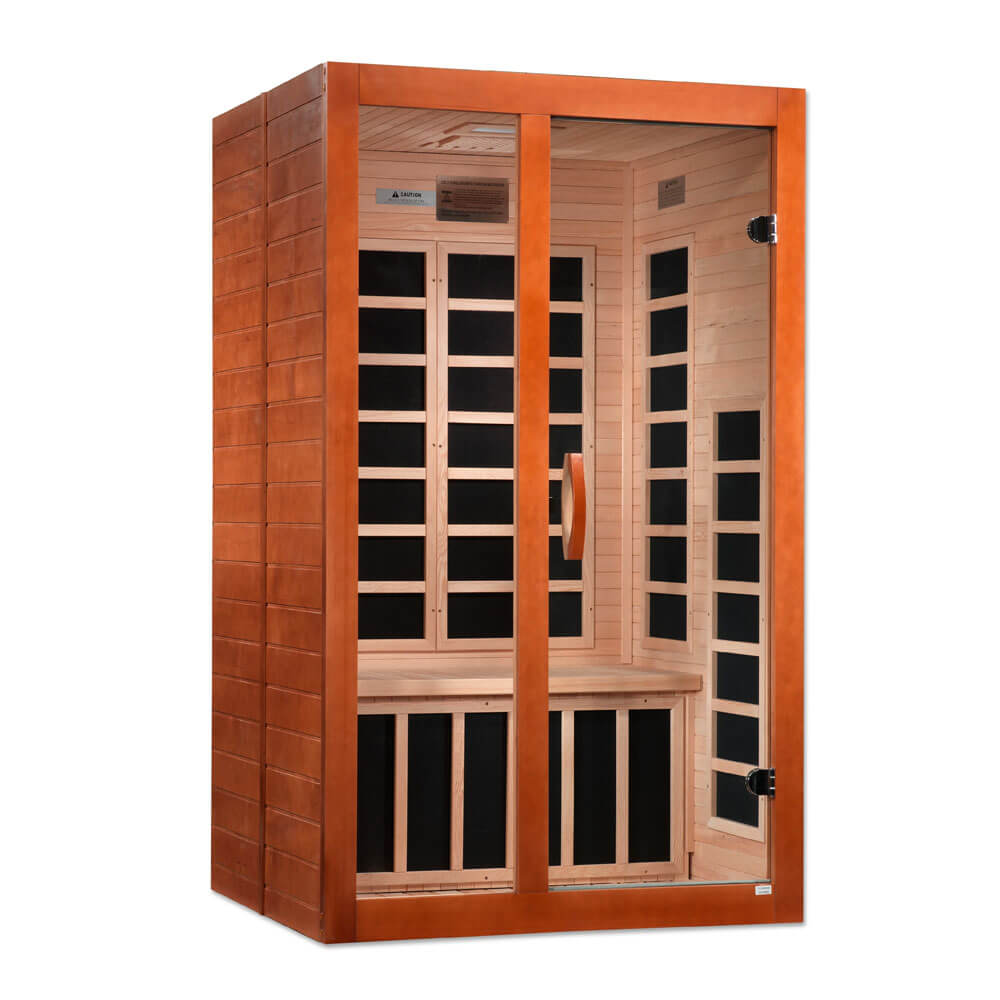 Santiago 2 Person Ultra Low EMF FAR Infrared Sauna
