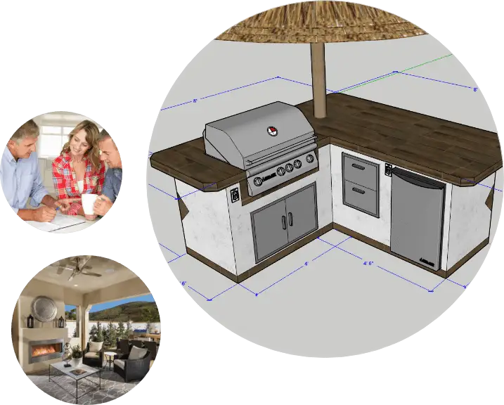 Custom Outdoor Kitchens