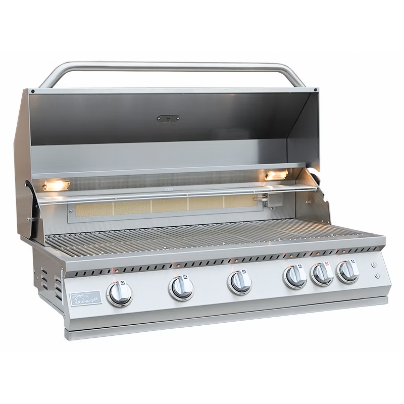 Kokomo 40” Professional Built-in Gas Grill (5 Burner/Back Burner)