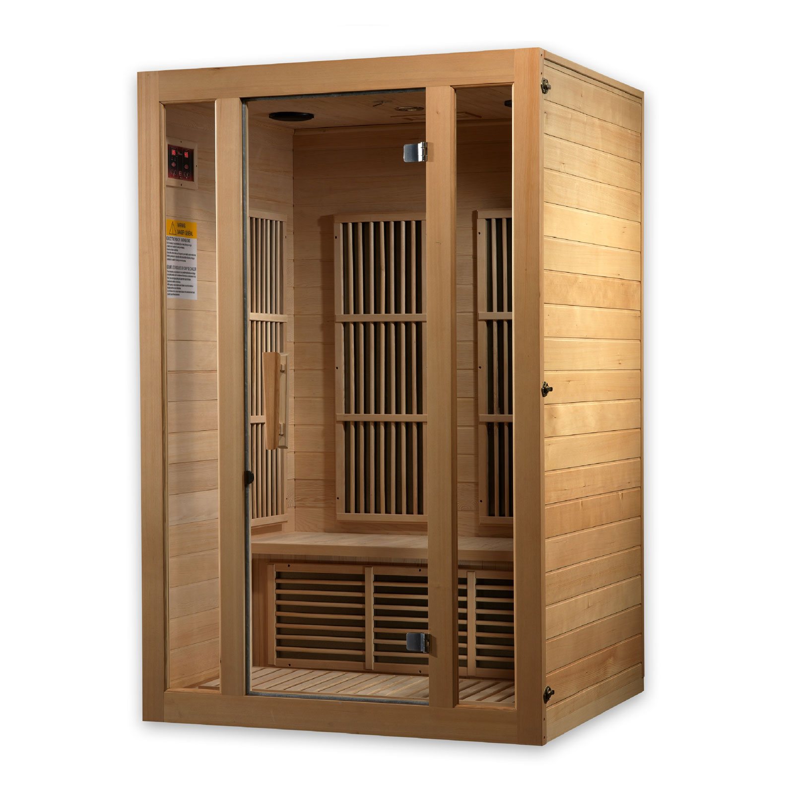 Maxxus Seattle 2-Person Near Zero EMF (Under 2MG) FAR Infrared Sauna